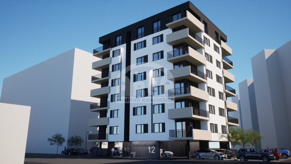 3-izbové byty- novostavba projekt HUMENSKÁ