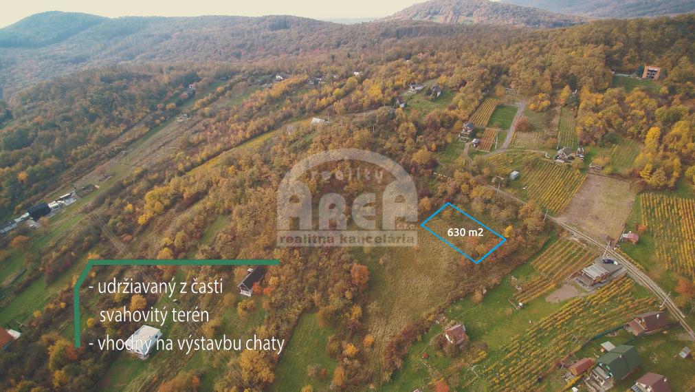Pozemok vhodný na výstavbu chaty