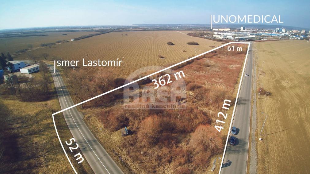 Bezkonkurenčná ponuka investičného pozemku v Michalovciach