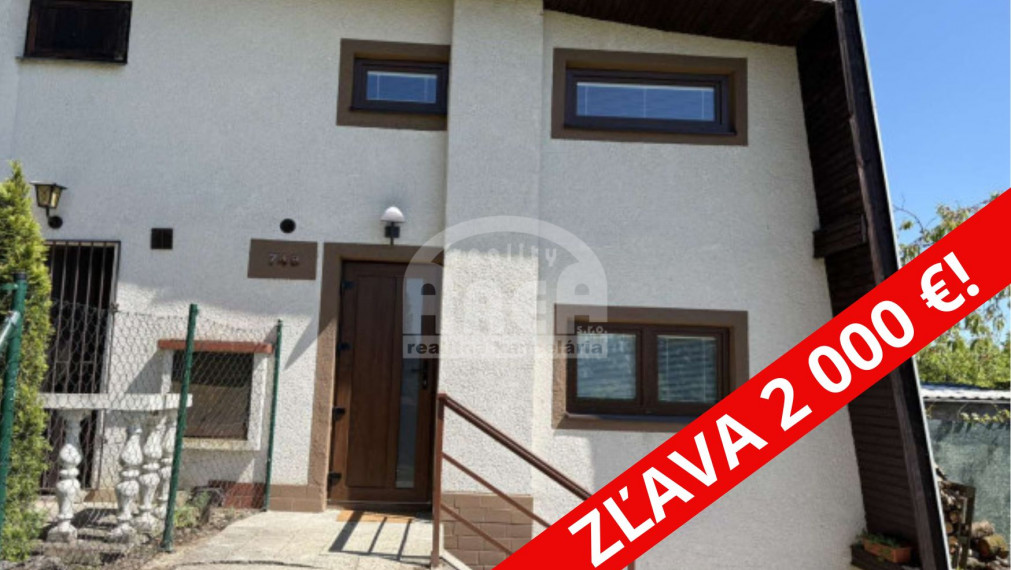 Dvojpodlažná rekreačná chata- záhradkárska oblasť Bogdanky