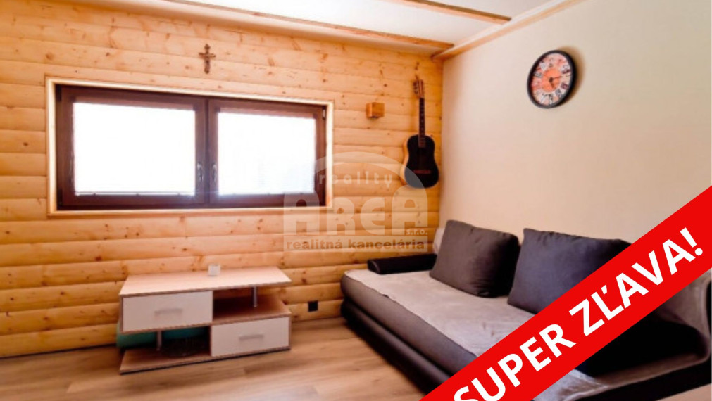 Útulná dvojpodlažná rekreačná chata pri Vinianskom jazere