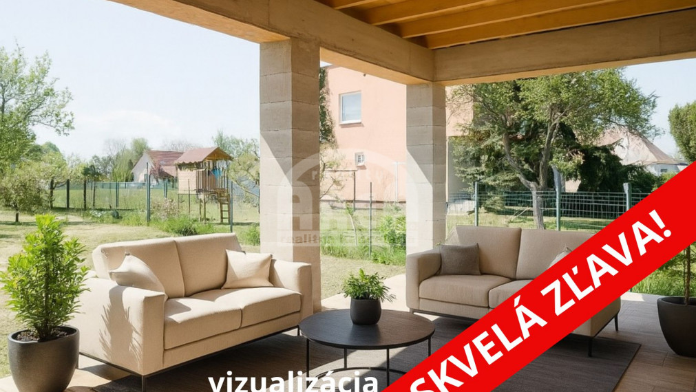 Rozostavaná novostavba RD v obci Dúbravka