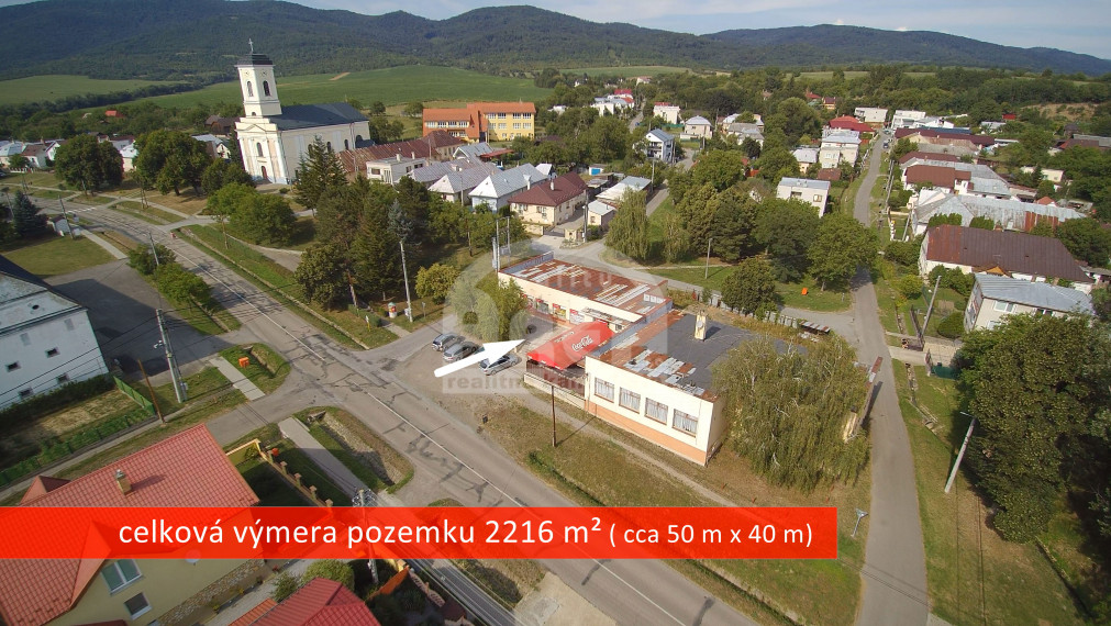 Objekt vhodný na podnikanie v obci Staré