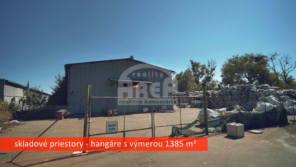 Priemyselný objekt na Továrenskej ulici v Michalovciach