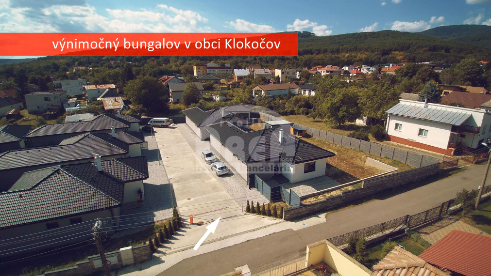 Krásna novostavba rodinného domu v malebnej obci Klokočov