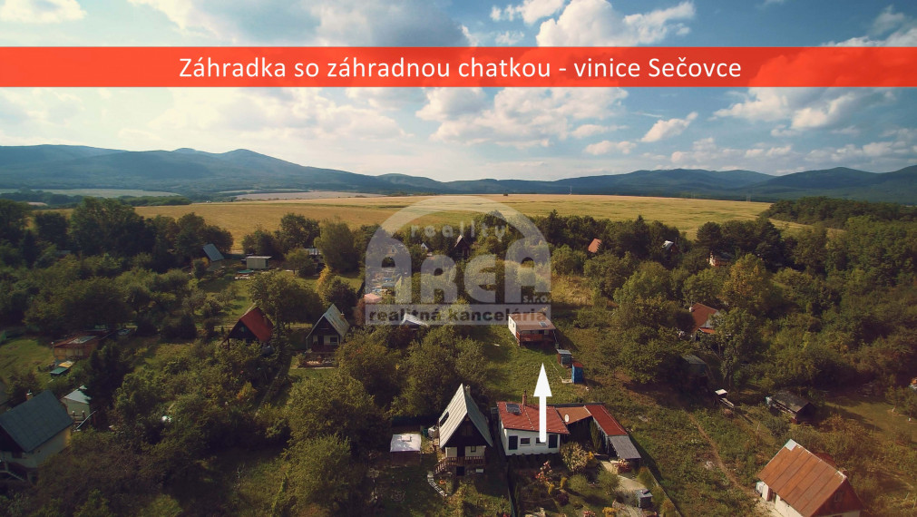 Pozemok v záhradkárskej oblasti Sečovce, časť Vinice