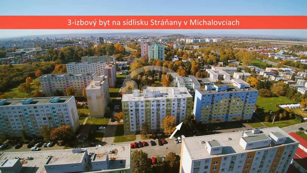3- izbový byt na sídlisku Stráňany v Michalovciach