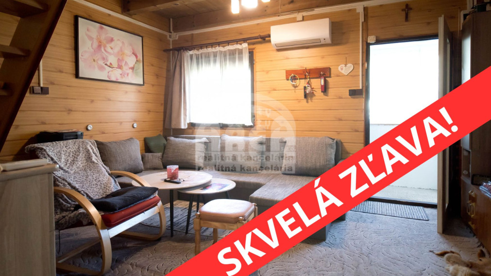 Dvojpodlažná chata na Zemplínskej Šírave – Biela Hora