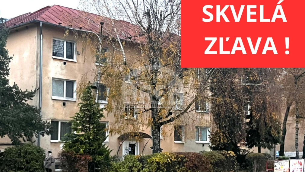 Tehlový 2- izbový byt v centre mesta Michalovce