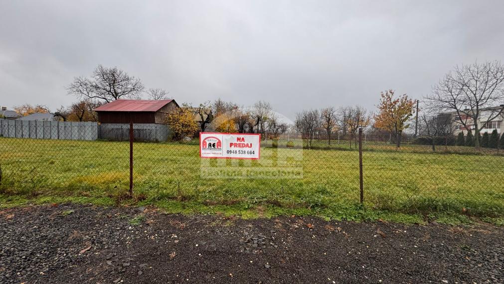 Pozemok v obci Veľké Revištia