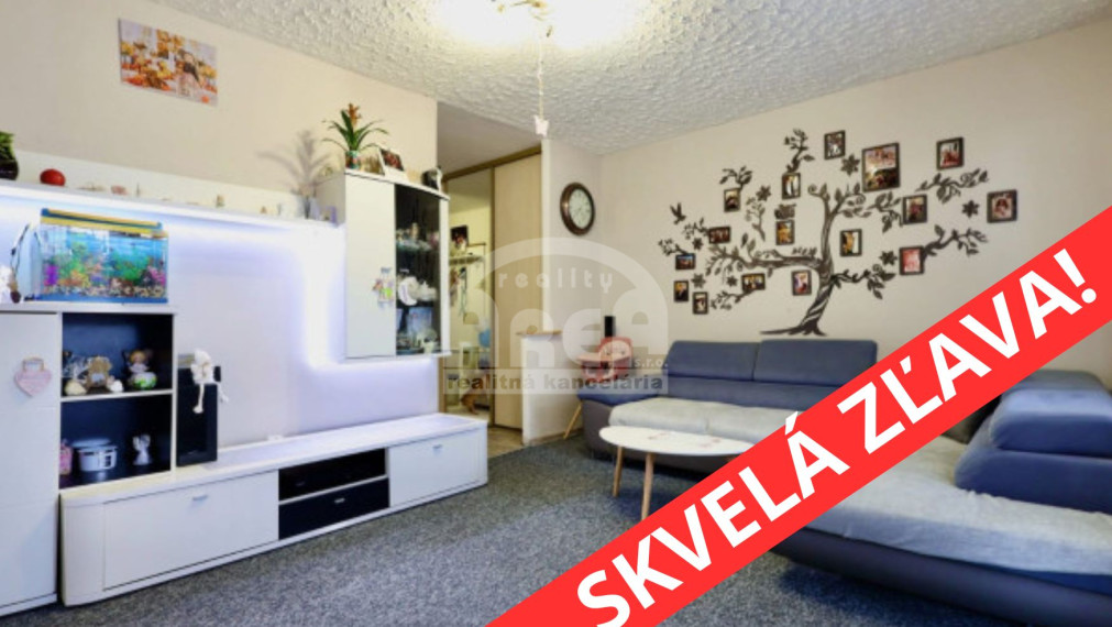 3- izbový byt na sídlisku Západ v Michalovciach