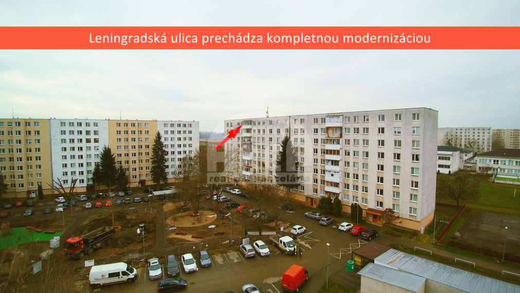 Priestranný 5- izbový byt na sídlisku Východ v Michalovciach