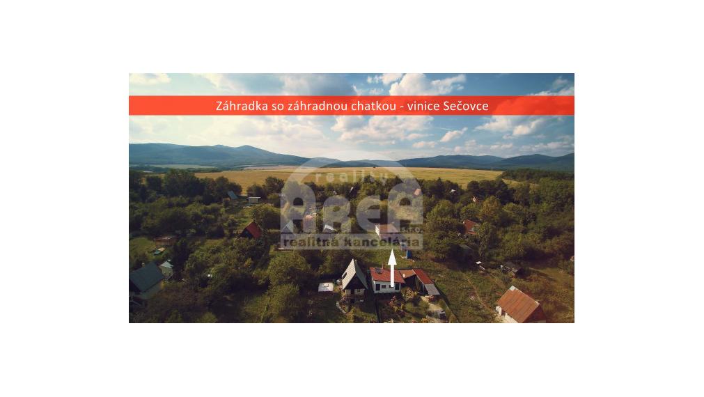 Pozemok v záhradkárskej oblasti Sečovce, časť Vinice