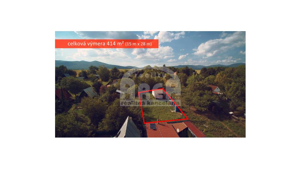 Pozemok v záhradkárskej oblasti Sečovce, časť Vinice