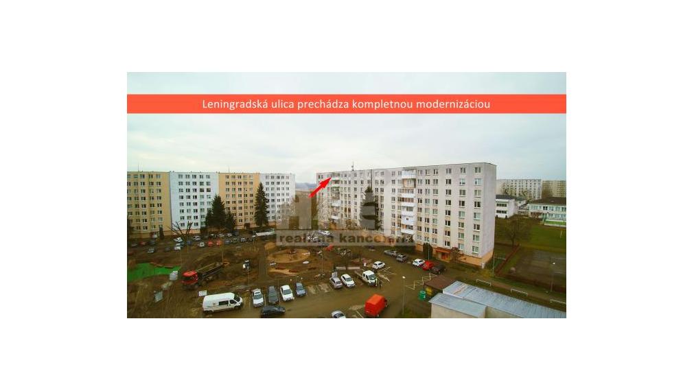 Priestranný 5- izbový byt na sídlisku Východ v Michalovciach