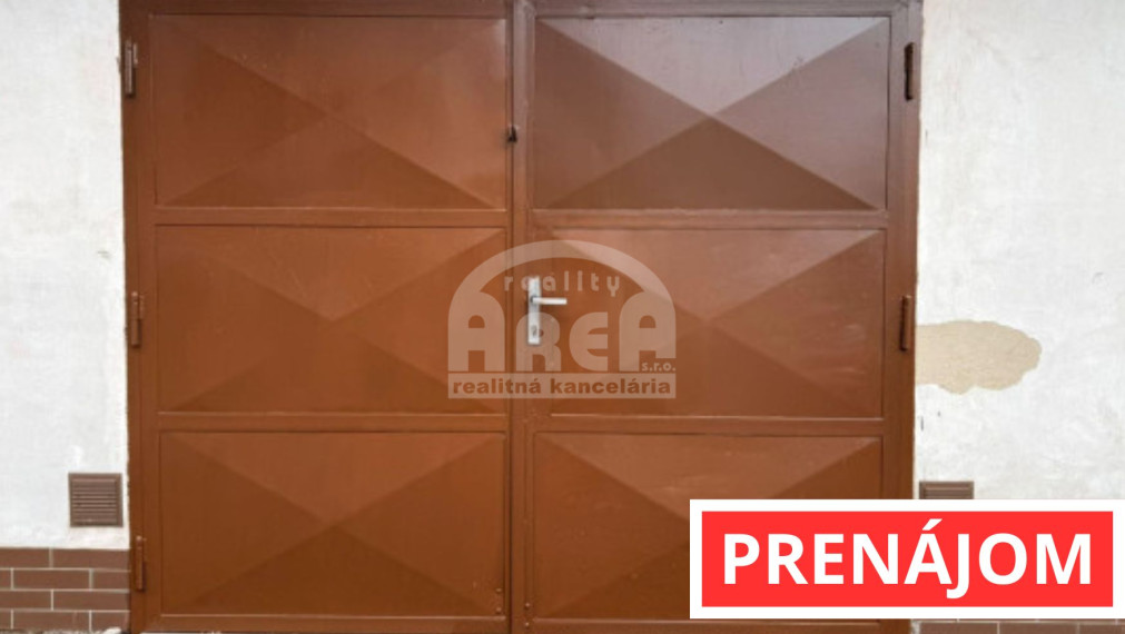 Na prenájom garáž + státie na sídlisku SNP v Michalovciach