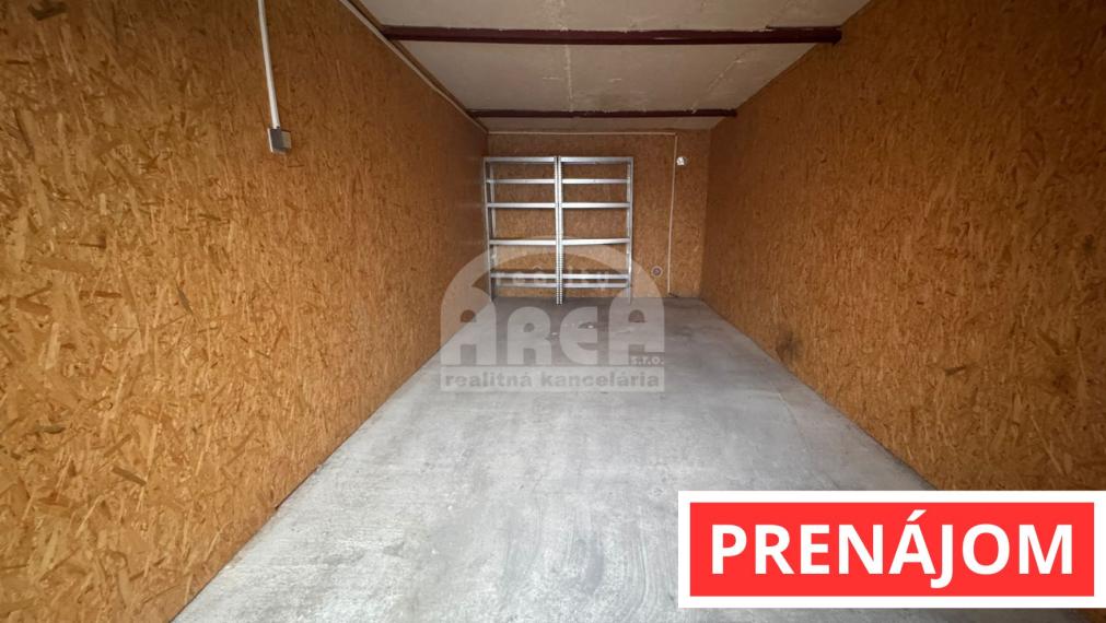 Na prenájom garáž na ul. Špitálska v Michalovciach