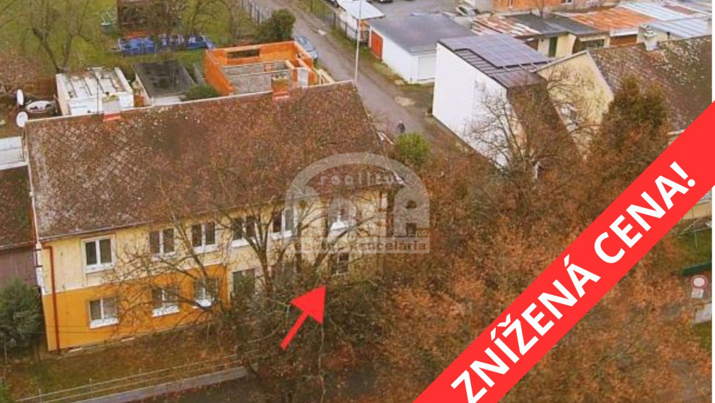 Tehlový 3- izbový byt s pozemkom na ulici S. Chalupku v Mi