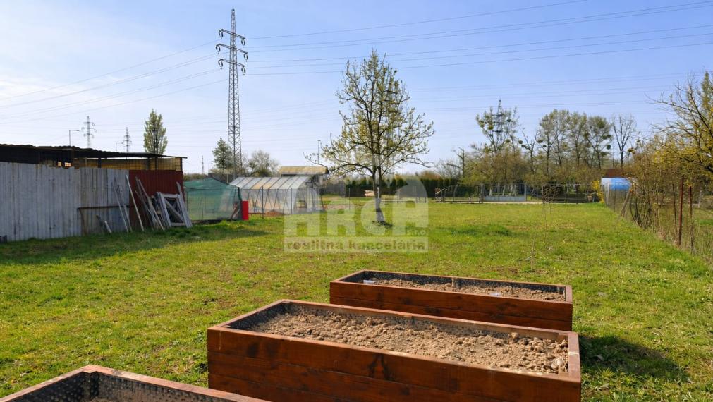 Záhradka v záhradkovej osade Laborec v Michalovciach
