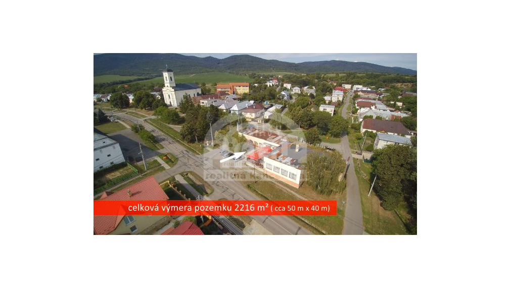 Objekt vhodný na podnikanie v obci Staré