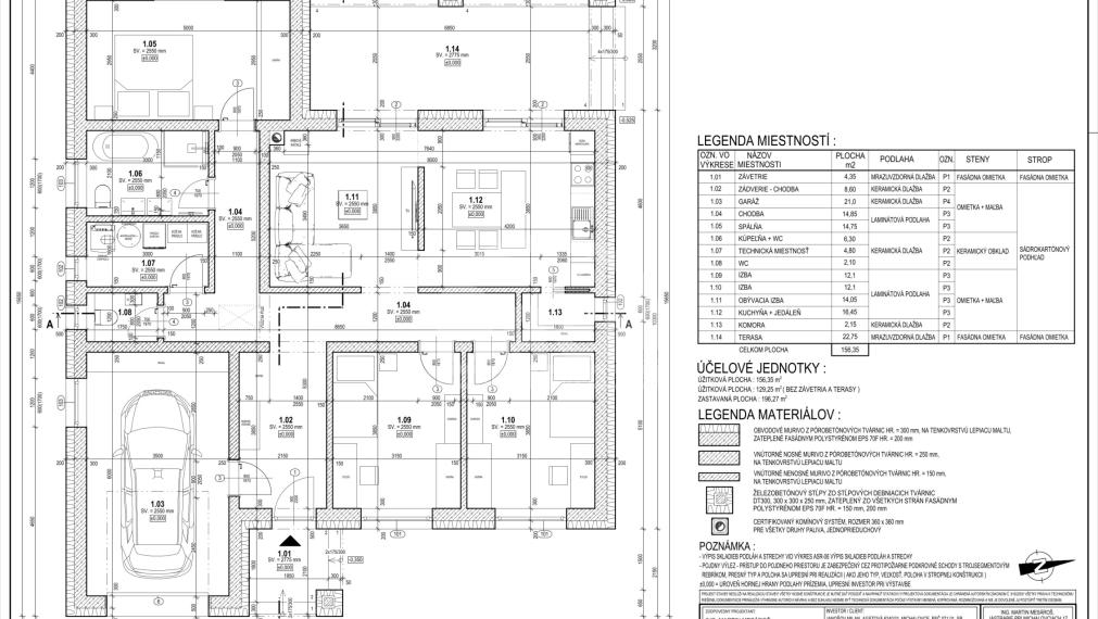 Moderná novostavba rodinného domu v obci Vinné