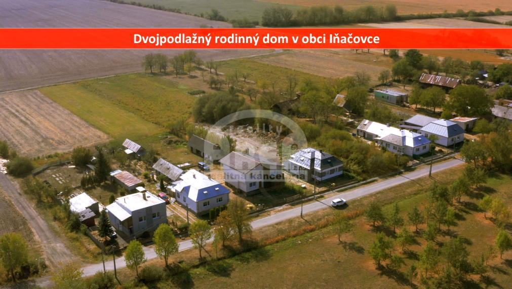 Dvojpodlažný rodinný dom v obci Iňačovce