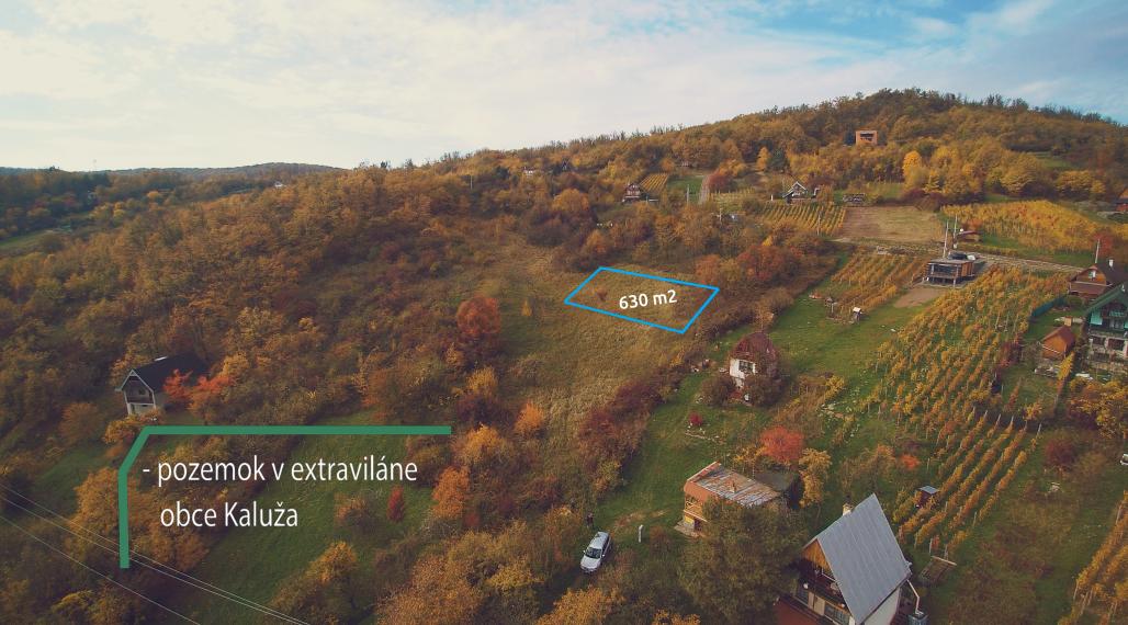 Pozemok vhodný na výstavbu chaty