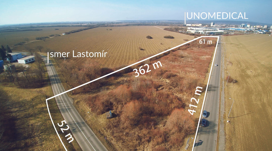 Bezkonkurenčná ponuka investičného pozemku v Michalovciach