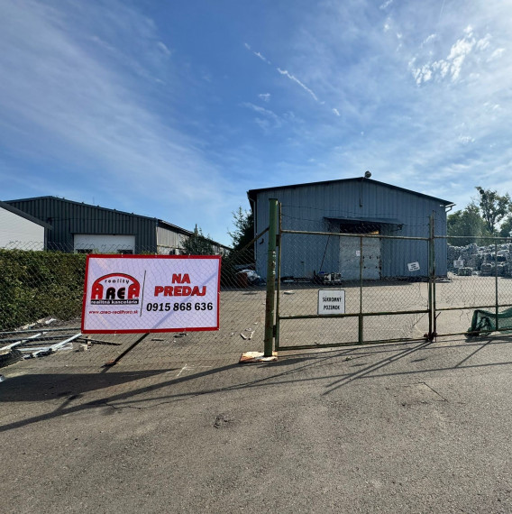 Priemyselný objekt na Továrenskej ulici v Michalovciach