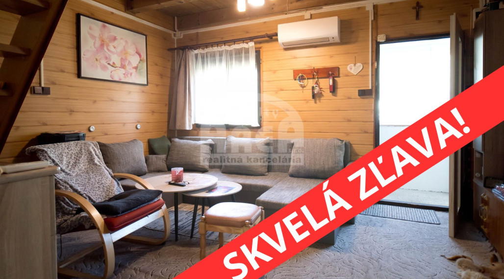 Dvojpodlažná chata na Zemplínskej Šírave – Biela Hora