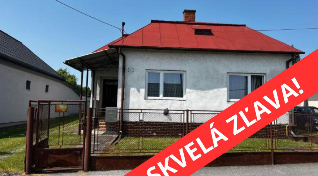 Rodinný dom v obci Hažín