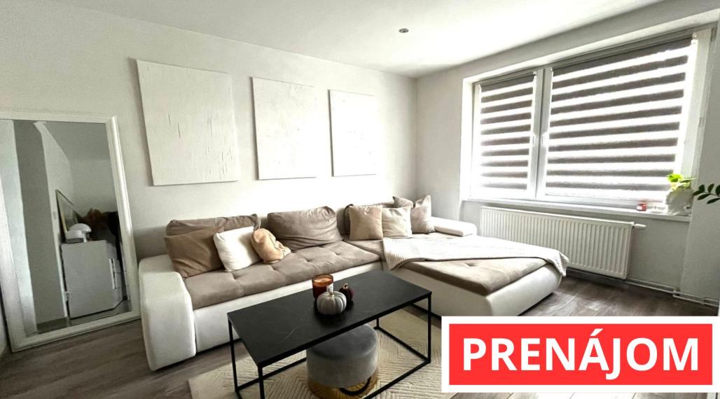 Na prenájom tehlový 2- izbový byt v širšom centre mesta Mi