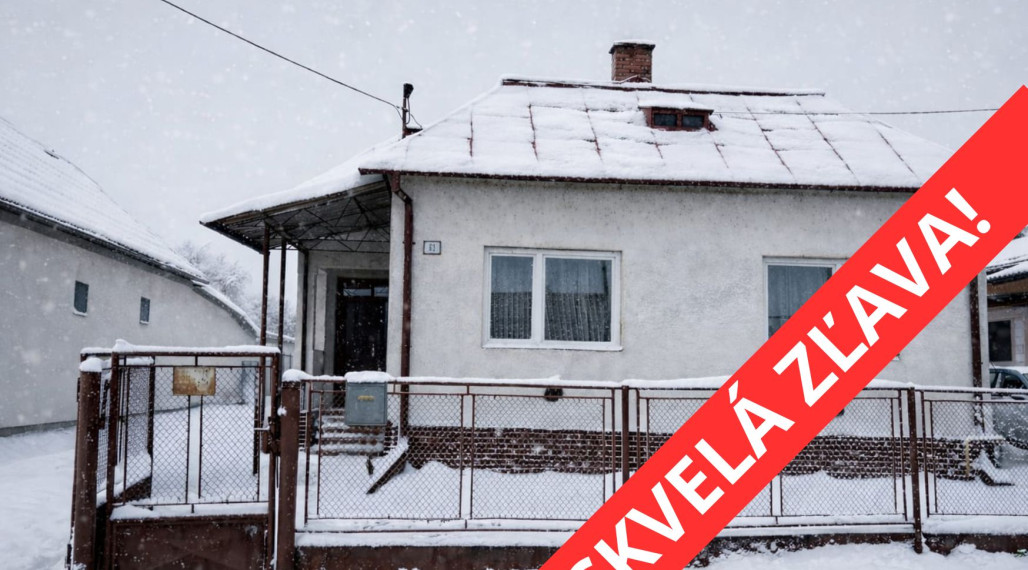 Rodinný dom v obci Hažín