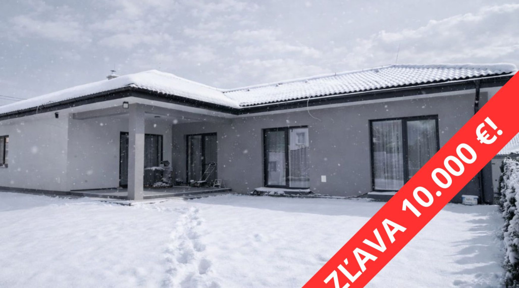 Krásna novostavba rodinného domu v malebnej obci Klokočov