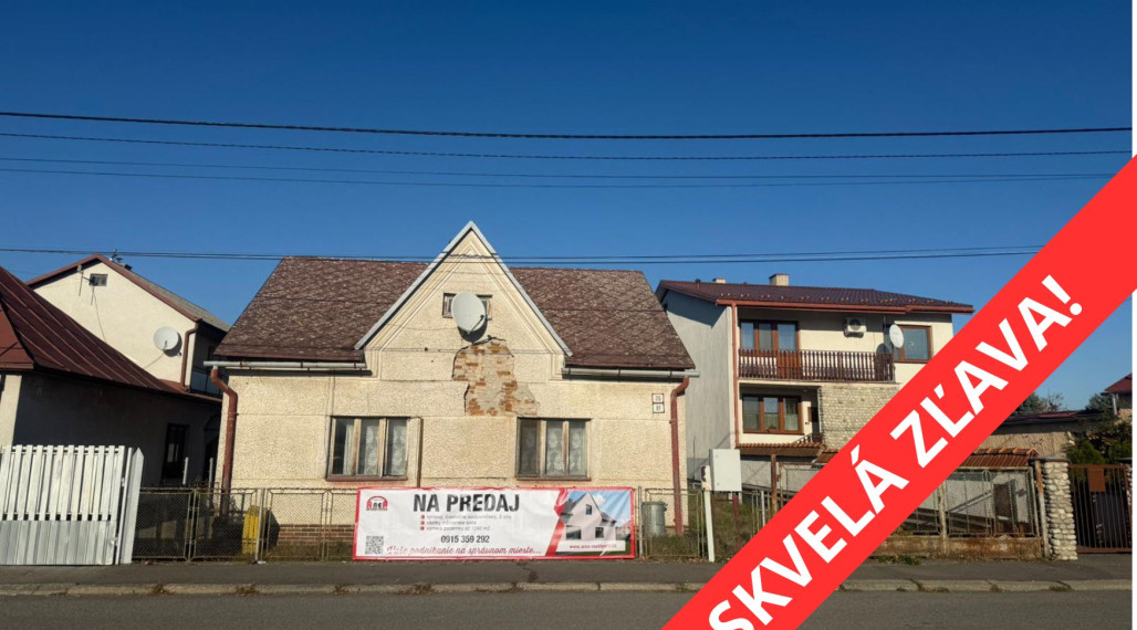 Rodinný dom vhodný na podnikateľské účely, Sobrance