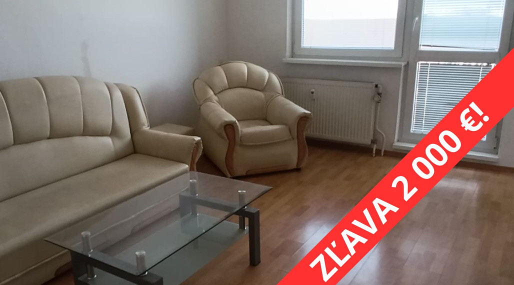 2- izbový byt na sídlisku Stráňany v Michalovciach