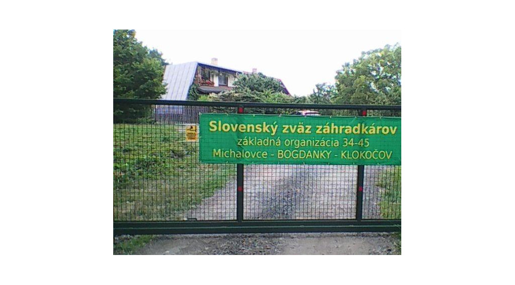 Dvojpodlažná chata- záhradkárska oblasť Bogdanky, Klokočov