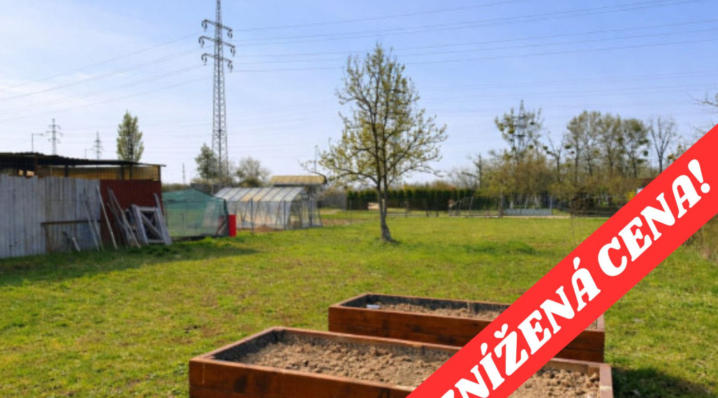 Záhradka v záhradkovej osade Laborec v Michalovciach
