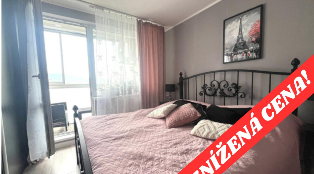 Moderný 3- izbový byt s balkónom na Mierovej ulici, Strážske