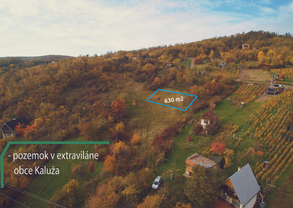 Pozemok vhodný na výstavbu chaty