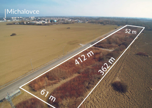Bezkonkurenčná ponuka investičného pozemku v Michalovciach