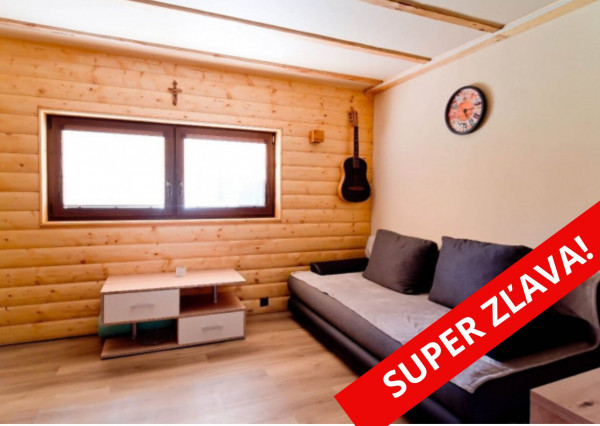 Útulná dvojpodlažná rekreačná chata pri Vinianskom jazere