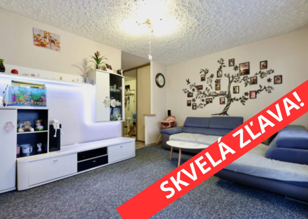 3- izbový byt na sídlisku Západ v Michalovciach