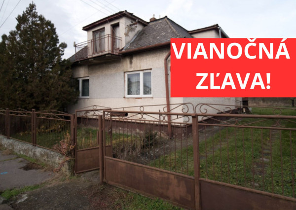 VIANOČNÁ ZĽAVA 5.000 €! Rodinný dom v pokojnej obci Lastomír
