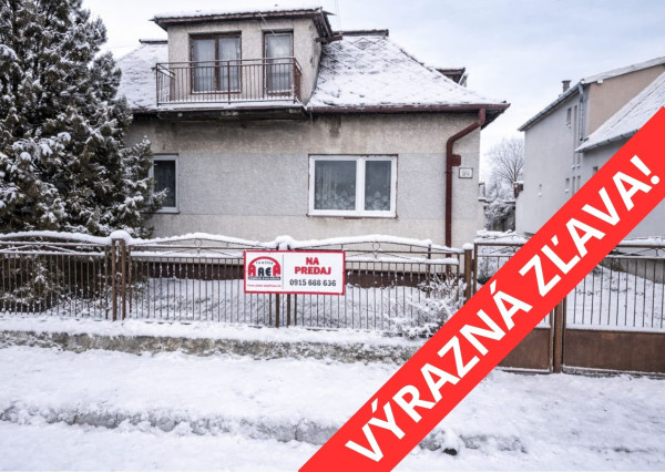 SKVELÁ ZĽAVA! Rodinný dom v pokojnej obci Lastomír