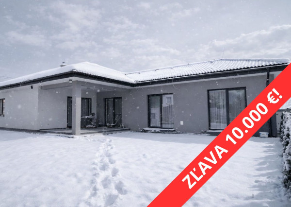 Krásna novostavba rodinného domu v malebnej obci Klokočov