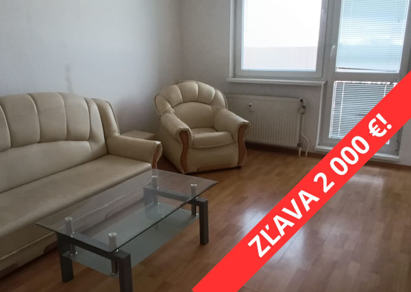 2- izbový byt na sídlisku Stráňany v Michalovciach