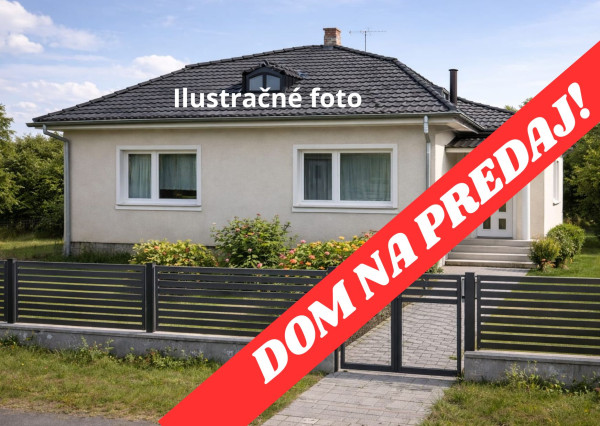 Rodinný dom v okrajovej časti mesta Michalovce