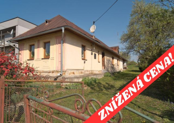VÝRAZNÁ ZĽAVA! Útulný domček s krásnym pozemkom v obci Suché
