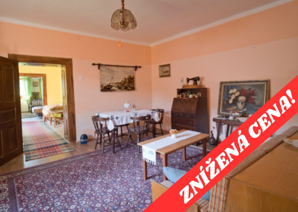 VÝRAZNÁ ZĽAVA! Útulný domček s krásnym pozemkom v obci Suché